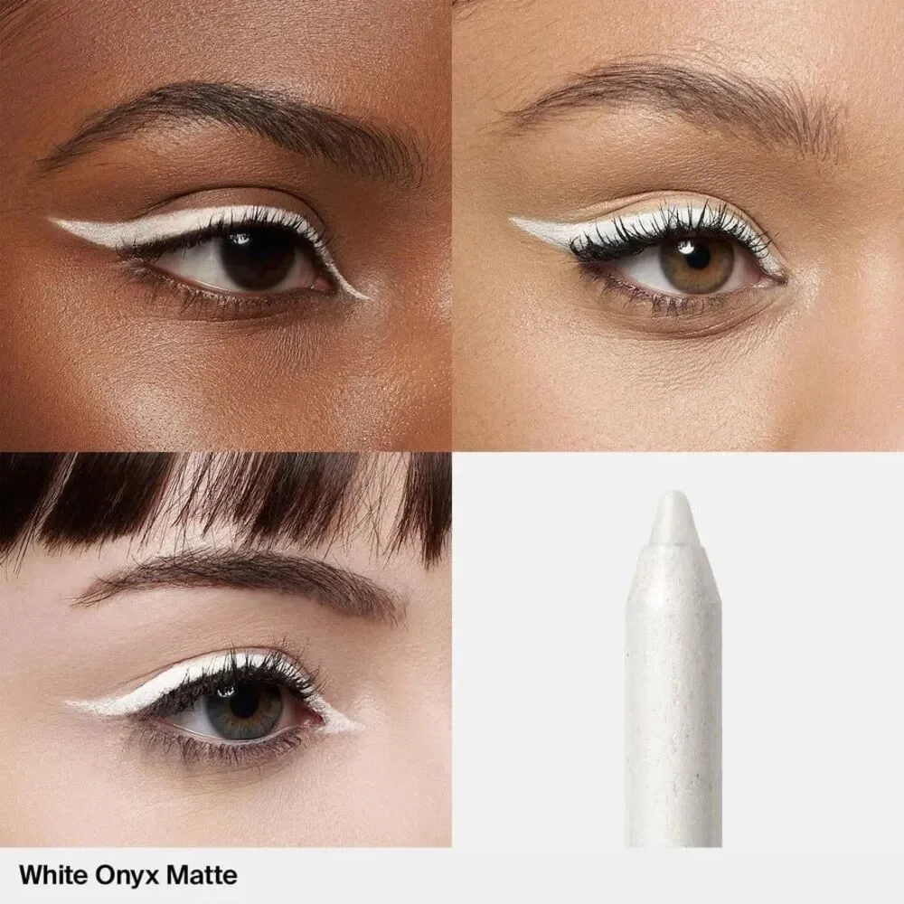 Haus Labs Optic Intensity Eco Eyeliner White Onyx Matte Pure White